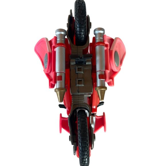 POWER RANGERS Ninja Storm Red & Green Glider Cycle. 2002 BANDAI - Picture 7 of 9